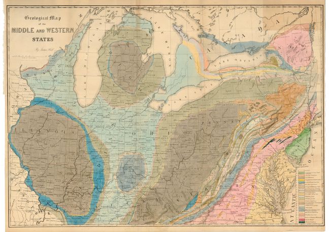 Geological Map of the Middle and Western States