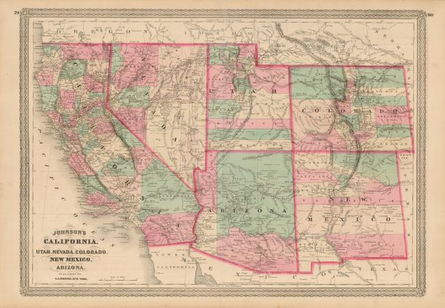 Johnson's California, also Utah, Nevada, Colorado, New Mexico, and Arizona