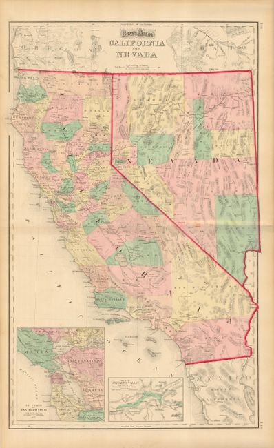 Gray's Atlas California and Nevada