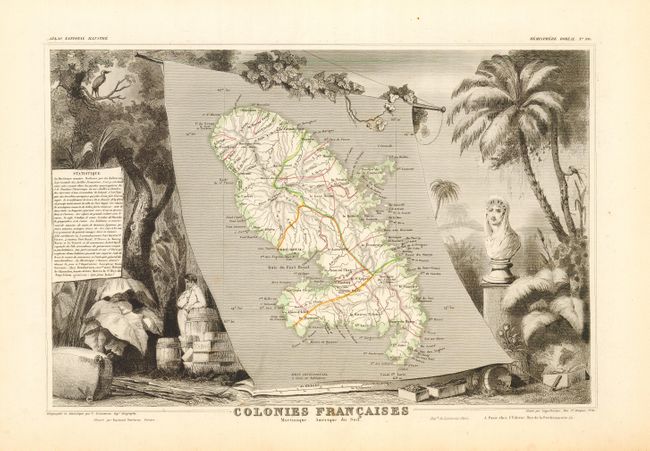 Colonies Francaises Martinique [with] Colonies Francaises (en Amerique) [and] Colonies Francaises (en Amerique)