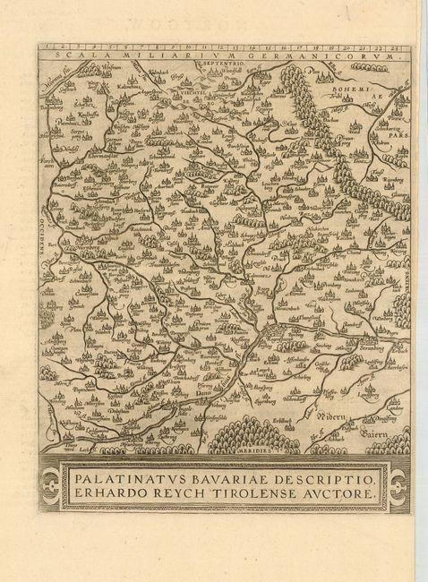 Palatinatus Bavariae Descriptio, Erhardo Reych Tirolense Auctore