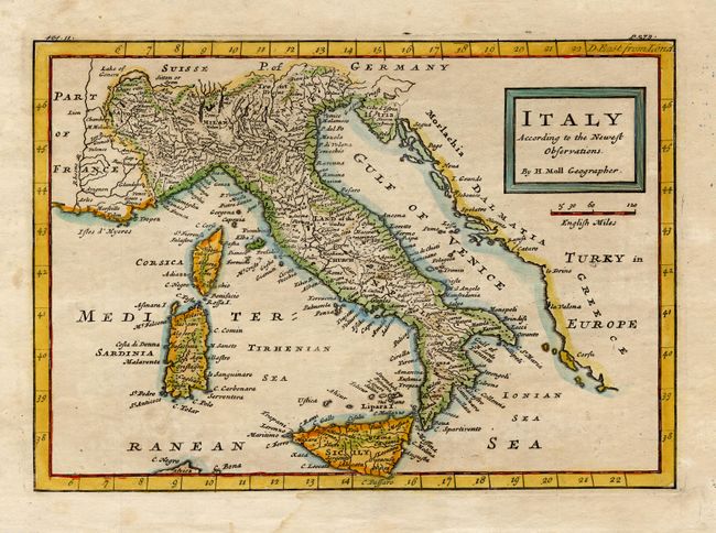 Italy According to the Newest Observations [with] The North Part of Italy Comprehending the Dutchies of Savoy, Milan, Parma, Mantua, Modena, Tuscany, ace The Republiques of Venice, Genoa, Luca &c.