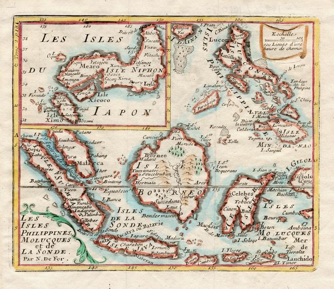 Les Isles Philippines, Molucques et de la Sonde