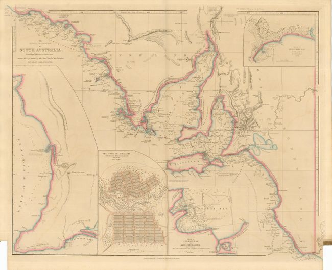 The Maritime Portion of South Australia from Captn. Flinders & from more recent Surveys made by the Survr. Genl. of the Colonies