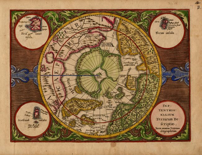 Septentrionalium Terrarum Descriptio Justa mentem Veterum Geographorum