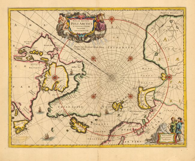 Nova et Accurata Poli Arctici et terrarum Circum Iacentium Descriptio