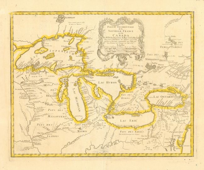 Partie Occidentale de la Nouvelle France ou du Canada