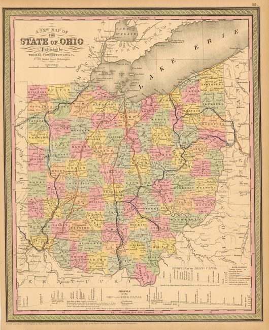 A New Map of the State of Ohio