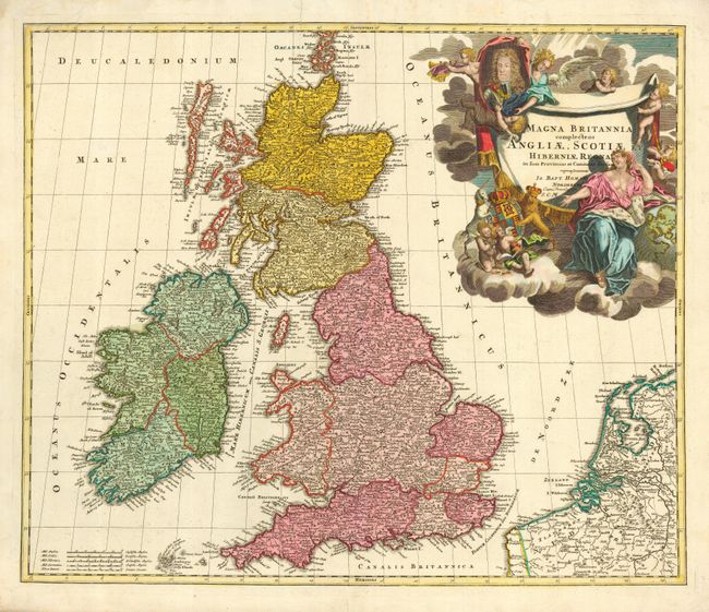 Magna Britannia complectens Angliae, Scotiae et Hiberniae Regna in suas Provincias et Comitatus divisa