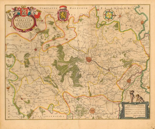 Secunda Pars Brabantiae cuius urbs primaria Bruxellae