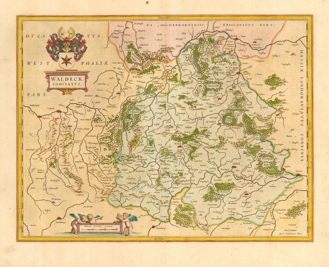 "Waldeck" by Blaeu, ca. 1644