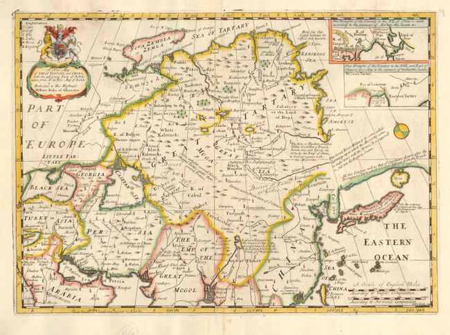 A New Map of Great Tartary, and China, with the adjoyning Parts of Asia, taken from Mr. De Fer's Map of Asia