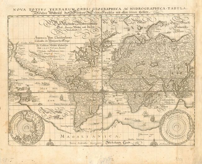 Nova Totius Terrarum Orbis Geographica ac Hydrographica Tabula