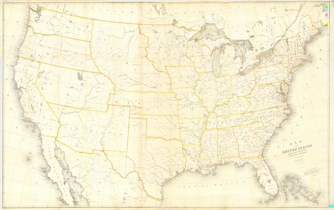 Map of the United States Exhibiting the Several Collection Districts