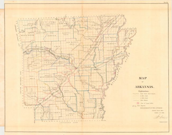 Map of Arkansas