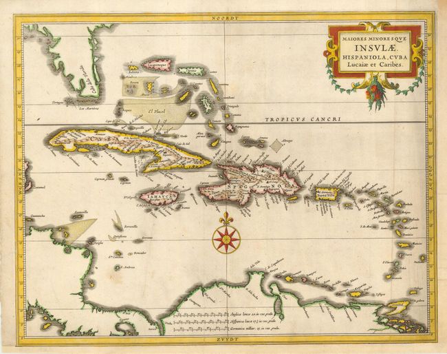 Maiores Minores Que Insulae Hispaniola, Cuba Lucaiae et Caribes