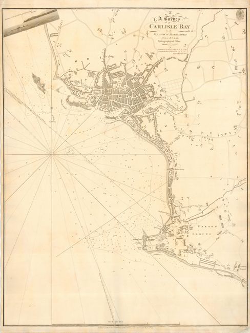 A Survey of Carlisle Bay in the Island of Barbados