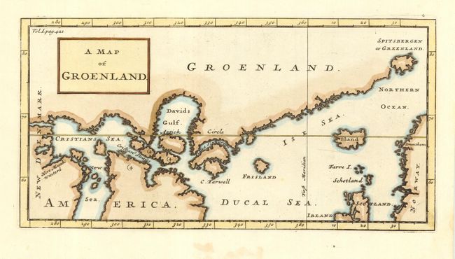 A Map of Groenland