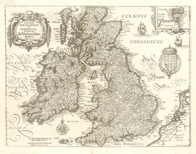 Magnae Britanniae et Hiberniae Tabulae, Die Britannischen Insulen