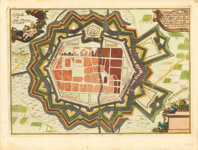 Landau, Ville au Roy, et Fortifiee d'une Nouvelle Maniere