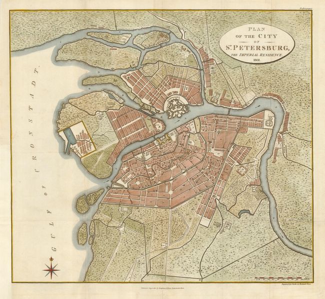 Plan of the City of St. Petersburg the Imperial Residence