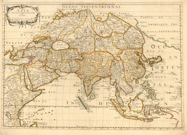 Asie Par N. Sanson d'Abbeville Geog. Du Roi