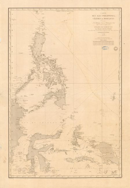 Carte des Iles Philippines, Celebes et Moluques
