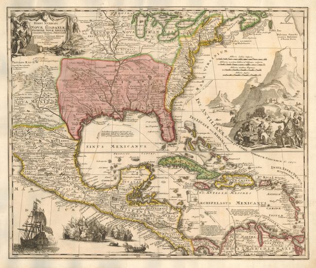 Regni Mexicani seu Novae Hispaniae, Floridae, Novae Angliae, Carolinae, Virginiae, et Pensylvaniae