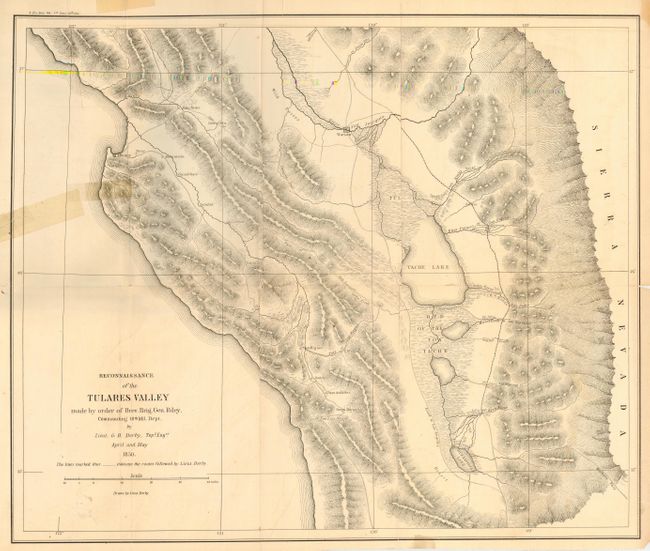 Reconnaisance of the Tulares Valley