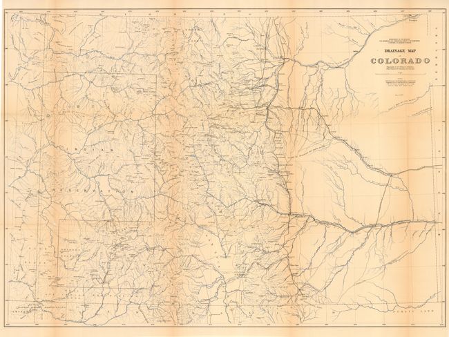 Drainage Map of Colorado