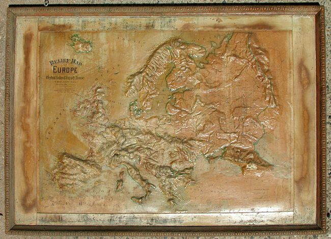 Relief Map of Europe