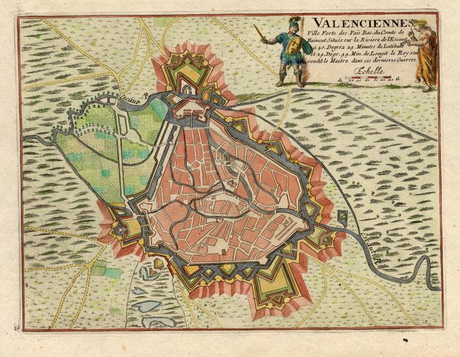 Valenciennes Ville Forte des Pais Bas, du Comte de Hainaut