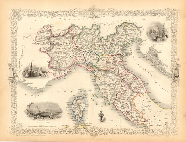 Northern Italy [and] Southern Italy