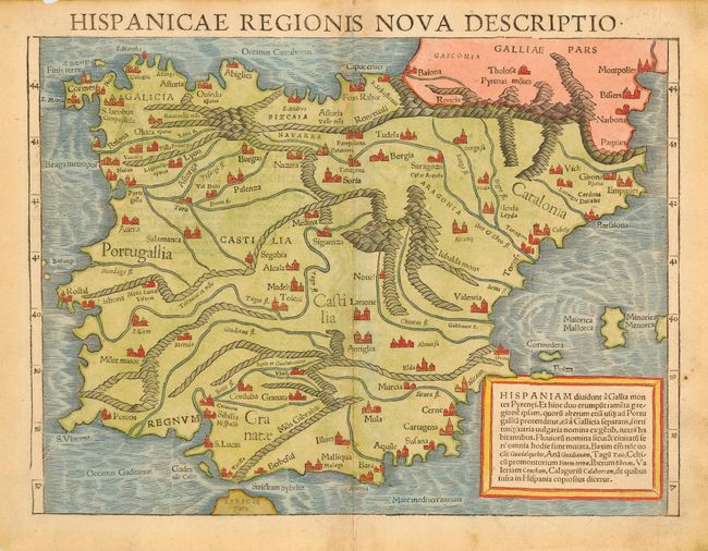 Hispanicae Regionis Nova Descriptio