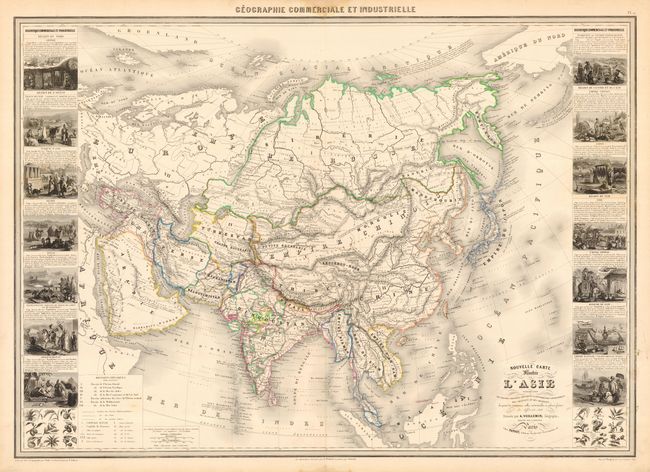 Nouvelle Carte Illustre l'Asie