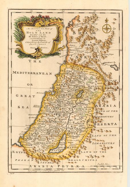 An Accurate Map of the Holy Land