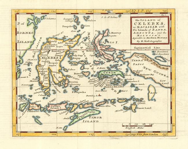 The Island of Celebes, or Macassar with the Islands of Banda, Amboyna, and the Molucca's Agreable to Modern History