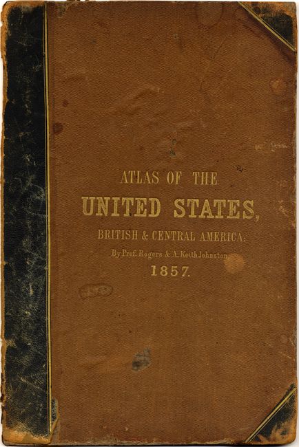 Atlas of the United States of North America, Canada, New Brunswick, Nova Scotia, Newfoundland, Mexico, Central America, Cuba, and Jamaica