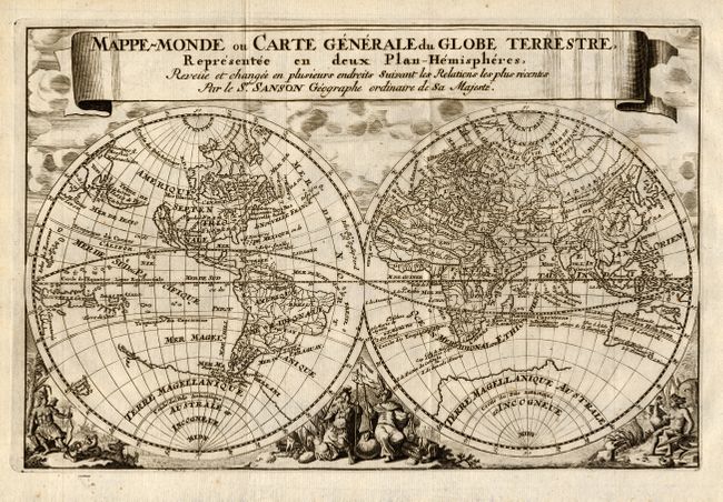 Mappe-Monde ou Carte Generale du Globe Terrestre