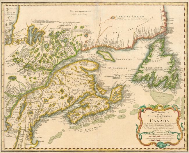 Partie Orientale de la Nouvelle France ou du Canada
