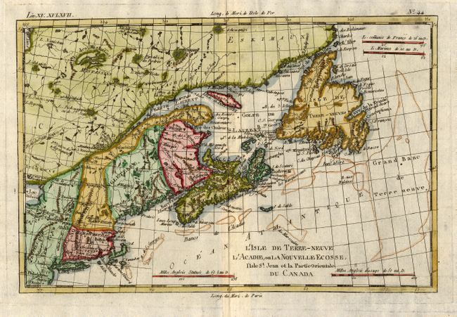 L'Isle de Terre-Neuve l'Acadie, ou La Nouvelle Ecosse, l'Isle St. Jean et la Partie Orientale du Canada