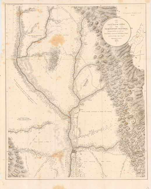 The Sacramento Valley from the American River to Butte Creek