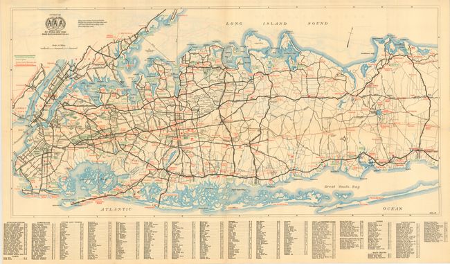 [Long Island Road Map]