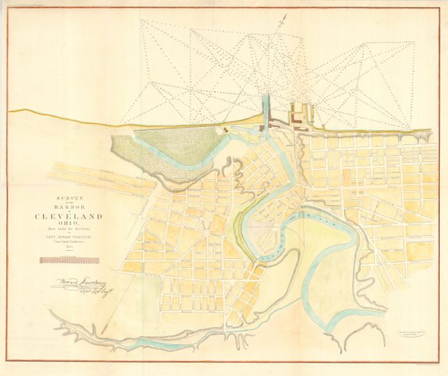 Survey of the Harbor of Cleveland Ohio