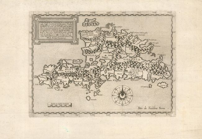 L'Isola Spagnola una delle prime che Colombo trouasse