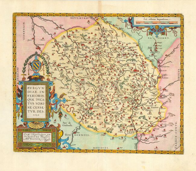 Burgundiae Inferiors, Quae Ducatus Nomine Censetur, Des 1584