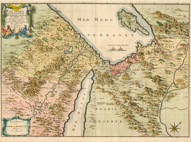 Les Deserts d'Egypte, de Thebaide d'Arabie de Sirie, &c