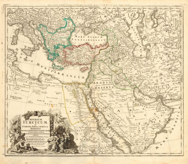 Imperium Turcicum in Europa, Asia et Africa Regiones Proprias, Tributarias, Clientelares 