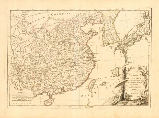 L'Empire de la Chine d'apres L'Atlas Chinois avec les Isles du Japon