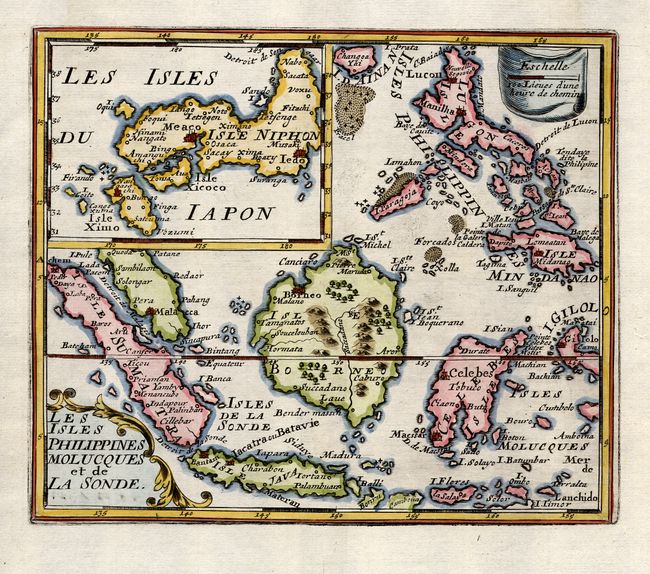 Les Isles Philippines Molucques et de La Sonde [inset with] Les Isles du Iapon